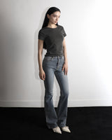 Metal Triclipse Slim Fit Bootcut Denim Pants Blue