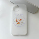 Goldfish Fishbowl Phone Case_matt
