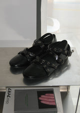 STUD FLAT SHOES