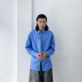 Drop-Shoulder Solid Shirt