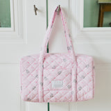 Coco Quilting Tote Shoulder Bag _ Pink