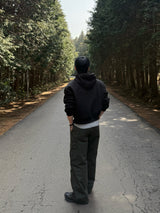 Blend cropped hoodie