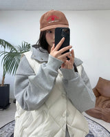 トッドスナップ クロップフード ジップアップ