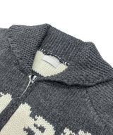 BONE heavy wool cowichan 2C
