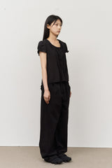 L Back Curved Pants