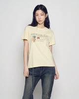26SS WOMAN TYPING PROFILE SHORT SLEEVE T-SHIRT 