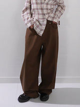 (UNISEX) Bristol ワイドコットンパンツ