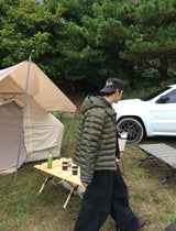 No.1438 two light hood padding JP (4color)