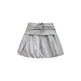 Puffy Drawstring Balloon Skirt