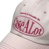 Circle logo ball cap - Pastel pink