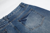 Auri Stud Star Wide Jeans