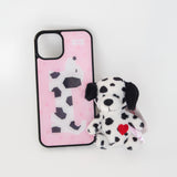 PUPPY PINK case (glass bumper)