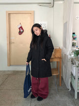 ホンビコーデュロイストレートパンツ