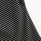 Noel Asym Stripe Ribbon Top