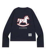CRAYON PONY GRAPHIC LONG SLEEVE T (4COLOR)