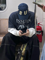 ISSUES レイヤードオーバーロングスリーブティー 3C