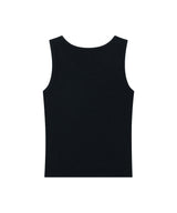 CROSS STUD TANK TOP_BLACK