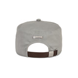 Leaf VZ Monogram Twill Pillbox Cap / Gray
