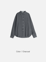 Haru Striped Silk Shirt