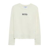スリーブTシャツ クリーム