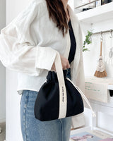 【MADE】Canvas Pouch Bag - Black