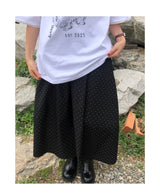 [Dotted Skirt 🌼] Gelopy Waist Banding バルーンフィットドットスカート 4 colors