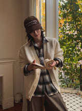 Melo Y-neck knitwear cardigan