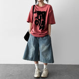 Diffusion oversized-fit short-sleeved T-shirt