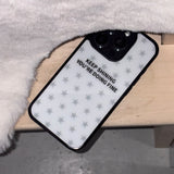 [Glass] シャイニング (White)グラスバンパーケース