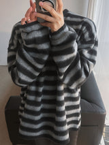 Fluffy Lucy Fleece Border T Shirt (3color)