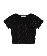 [NF] FLORAL LACE TEE_(BLACK)_F24QB353