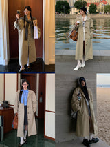 London Basic Oversized-Fit Trench Coat