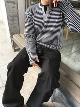No.1653 ニットヘンリーFH T (3color)