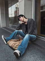 Cora Damage Bootcut Denim Pants