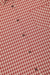 ウィーンチェッカードシャツ [Red]