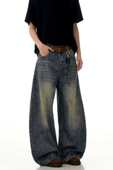 Washed Blue Blade Jeans
