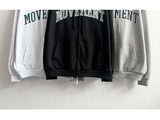 Shio Arch Lettering Point Hoodie Zip-Up