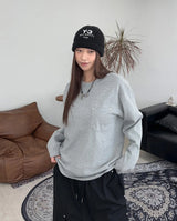 セドンポケットフィンガーホール長袖Tシャツ