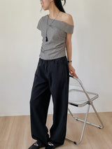 Cation Cotton Wide Pants