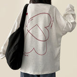 Hearty Two Heart Point Sweatshirt