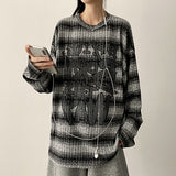 ENK Hip Street Dangara Ribbed Long Sleeve T-shirt