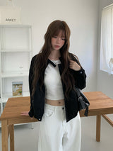 Beck Cut Line Wide Cotton Pants