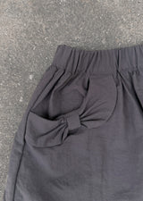  Bow Tiered Skirt - water resistant (taupe)