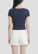 Riel Drawstring Banding Shorts