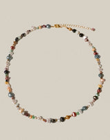 Multi Color Pearl Necklace