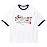 ピュア リボン カリ リンガー Tシャツ (2color)