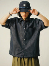 SN Non Fade Denim Half Shirts