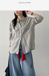Marche Pocket Loose Fit Blouse