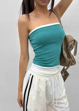 [MADE] Prico Layered Tube Top (Built-in Cap)