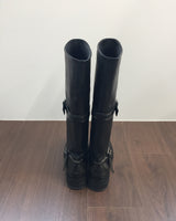 Biker バックルロングブーツ (1color)
